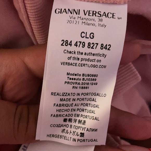 Versus Versace Versus Checkered logo hoodie - Picture 6 of 8